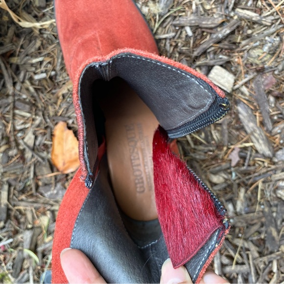 Leather grotesque boots - Picture 3 of 10